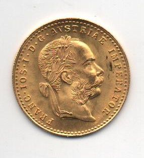 AUSTRIA DEL AÑO 1915 DE 10 CORONAS